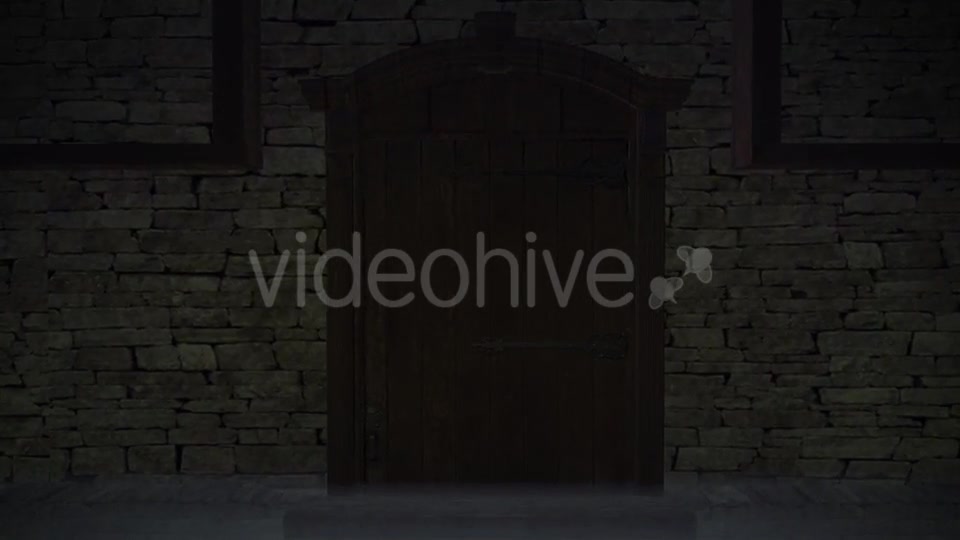 Creepy House Door Open Videohive 12872067 Motion Graphics Image 5