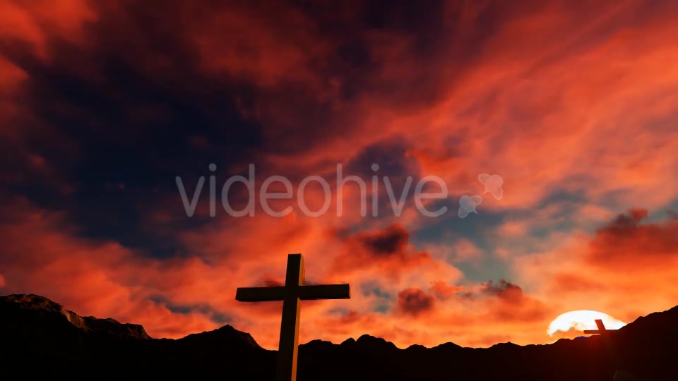 Crucifix on Mountain Videohive 19478311 Motion Graphics Image 6