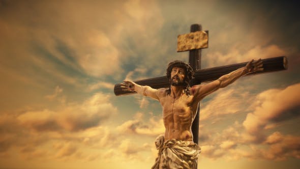 Crucifixion of Jesus Christ Time Lapse - 19535674 Videohive Download