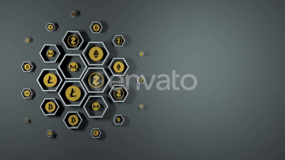 Cryptocurrency Icons Videohive 21633881 Motion Graphics Image 10