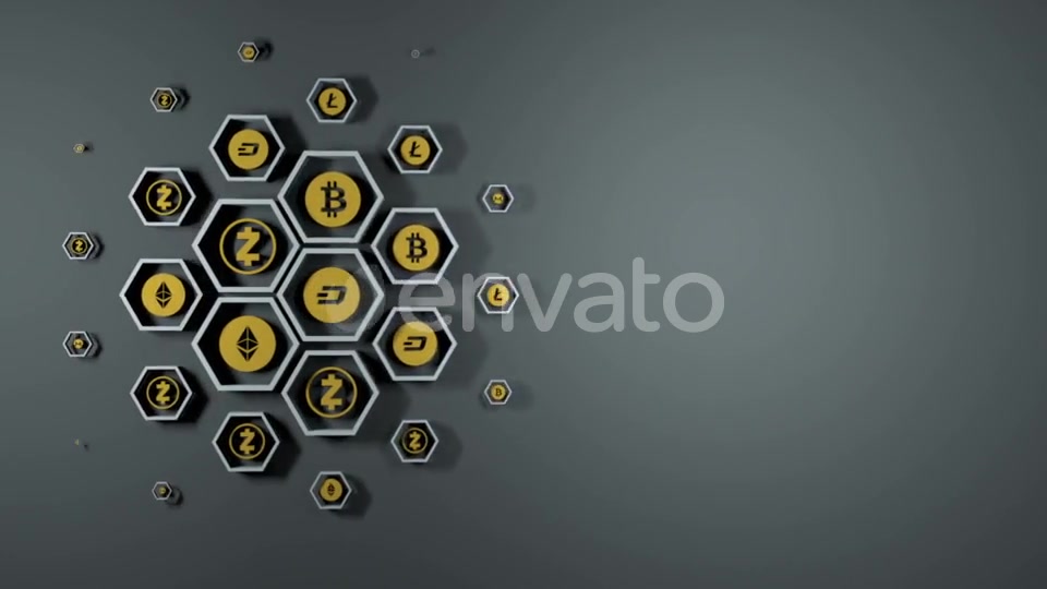 Cryptocurrency Icons Videohive 21633881 Motion Graphics Image 7