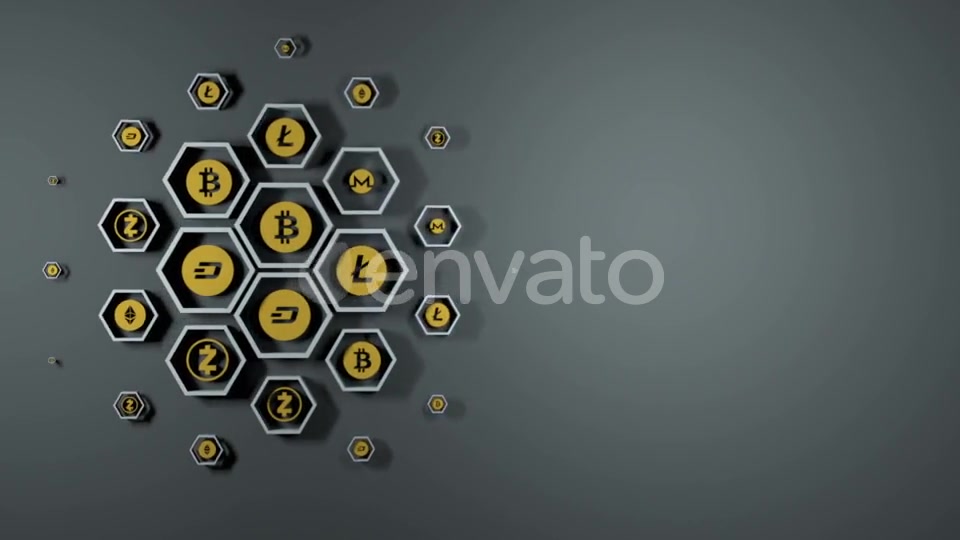 Cryptocurrency Icons Videohive 21633881 Motion Graphics Image 8