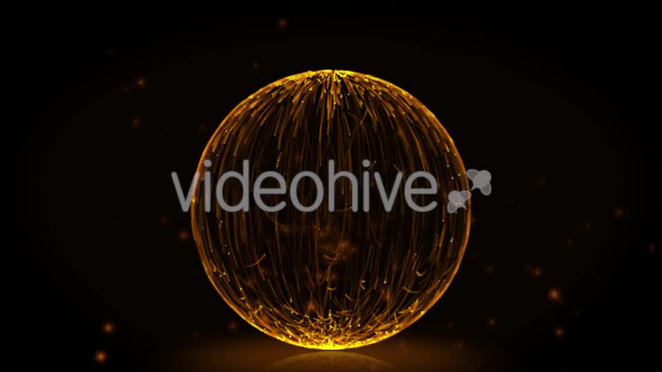 Crystal Ball With Fire Trails Videohive 19637024 Motion Graphics Image 1