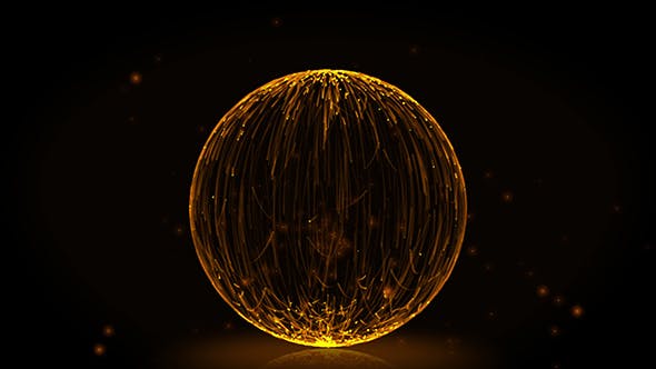 Crystal Ball With Fire Trails - Download 19637024 Videohive