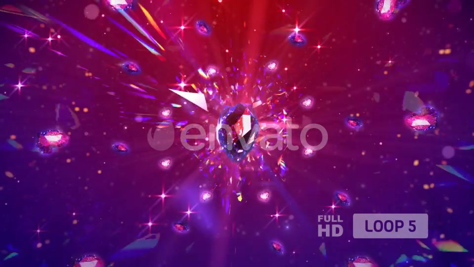 Crystal Heart Vj Loop Pack Videohive 23229634 Motion Graphics Image 11