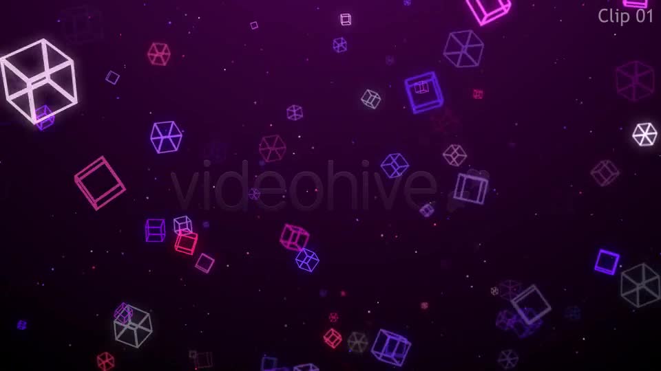 Cube And Square Moving Backgrounds Videohive 8413696 Motion Graphics Image 1