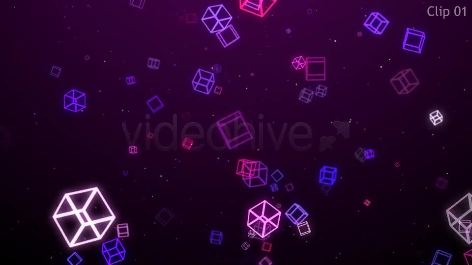 Cube And Square Moving Backgrounds Videohive 8413696 Motion Graphics Image 2