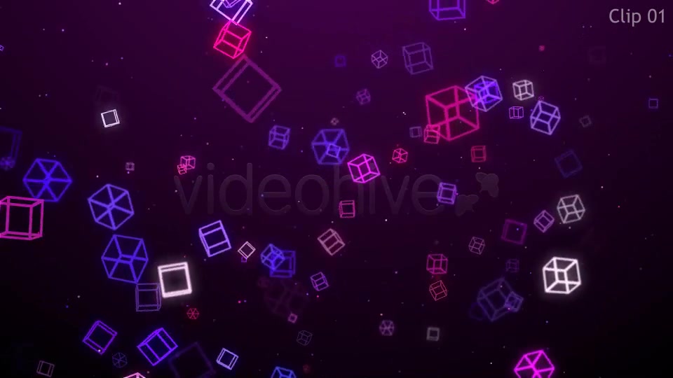 Cube And Square Moving Backgrounds Videohive 8413696 Motion Graphics Image 3