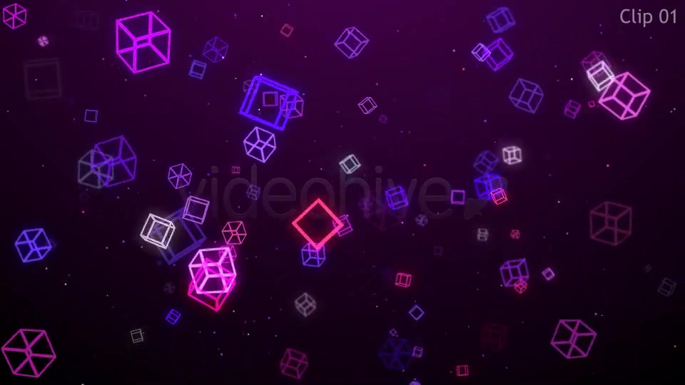 Cube And Square Moving Backgrounds Videohive 8413696 Motion Graphics Image 5