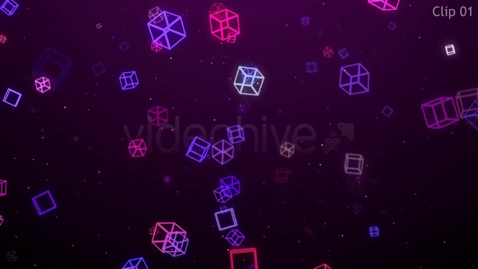 Cube And Square Moving Backgrounds Videohive 8413696 Motion Graphics Image 6