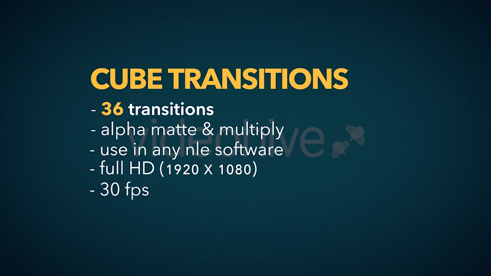 Cube Transitions 36 Pack Videohive 20284088 Motion Graphics Image 10