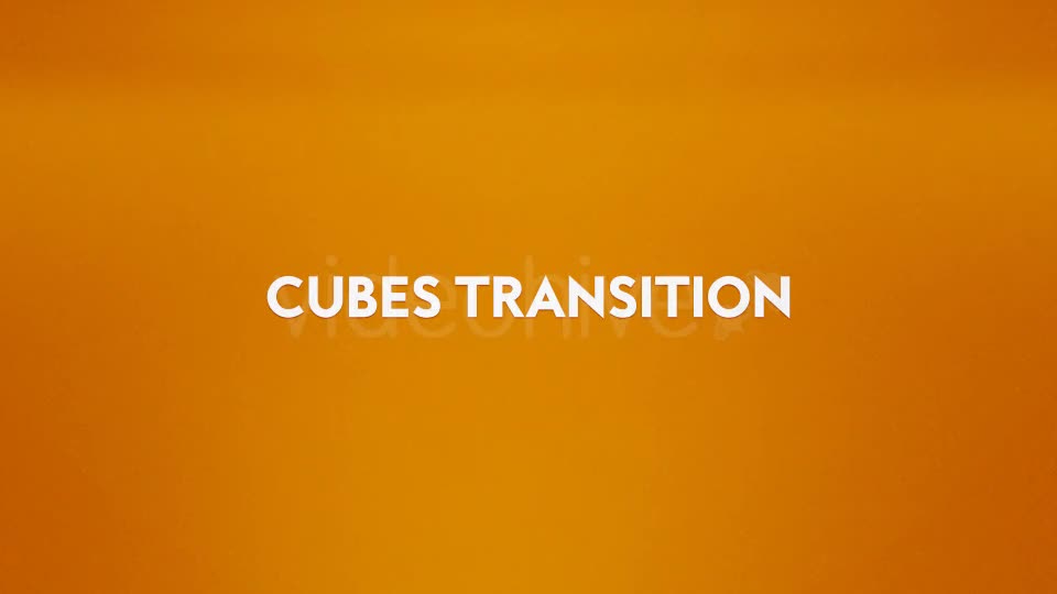 Cubes Transition 05 Videohive 13888924 Motion Graphics Image 1