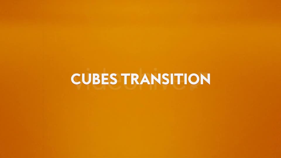 Cubes Transition 08 Videohive 13892396 Motion Graphics Image 1