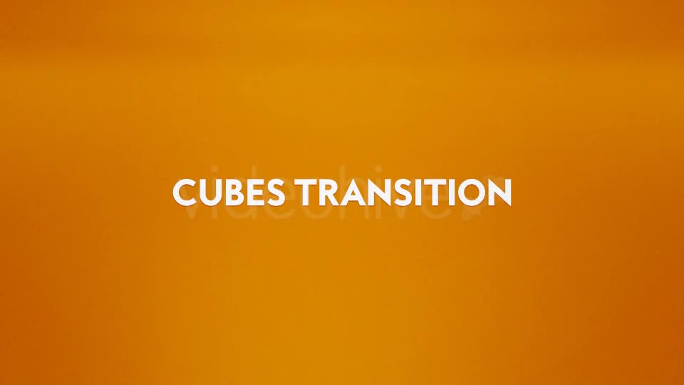 Cubes Transition 09 Videohive 13951186 Motion Graphics Image 1