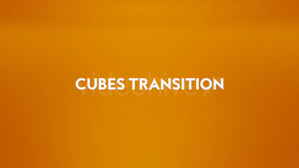Cubes Transition 11 Videohive 13951454 Motion Graphics Image 1