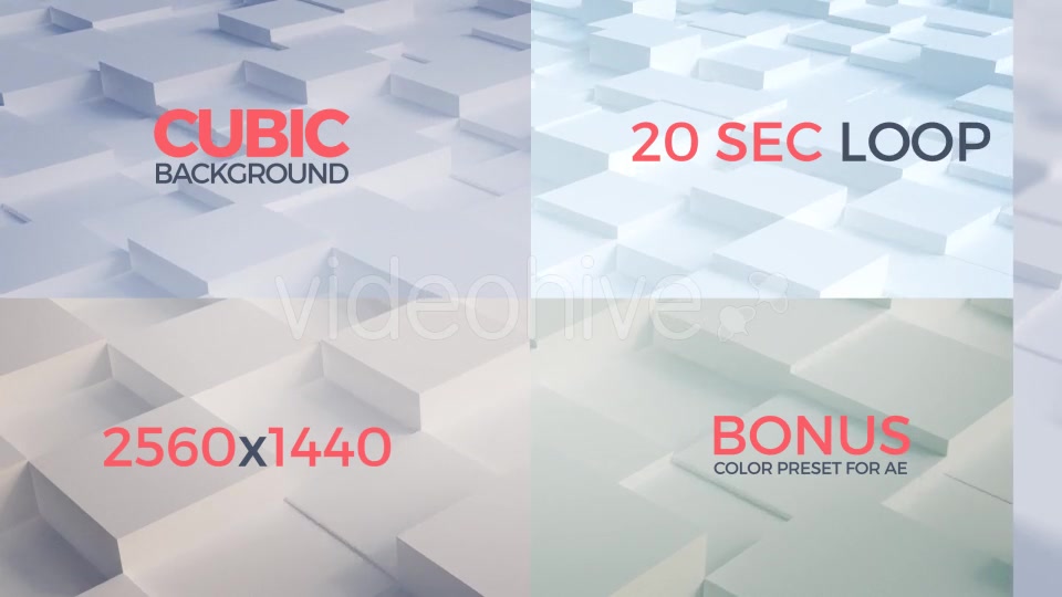 Cubic Background Clips Videohive 11470969 Motion Graphics Image 8