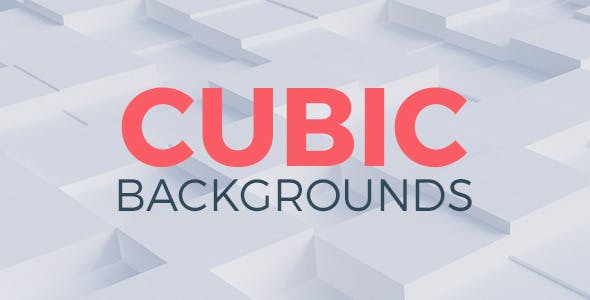 Cubic Background Clips - Videohive Download 11470969