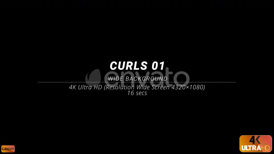 Curls 01 Videohive 23699307 Motion Graphics Image 1