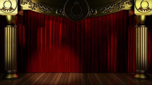 Curtain Stage 1 - Videohive 15784485 Download