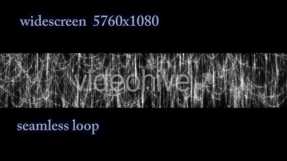 Curtain with White Garlands Widescreen Videohive 20930589 Motion Graphics Image 1