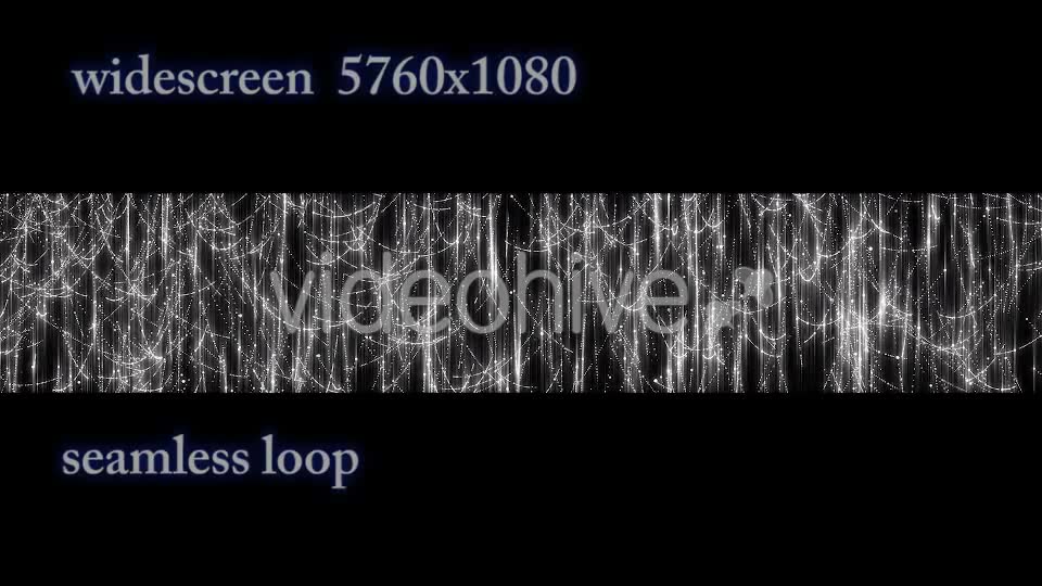 Curtain with White Garlands Widescreen Videohive 20930589 Motion Graphics Image 2