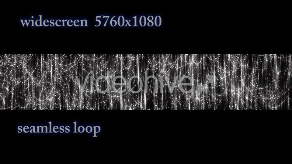 Curtain with White Garlands Widescreen Videohive 20930589 Motion Graphics Image 4