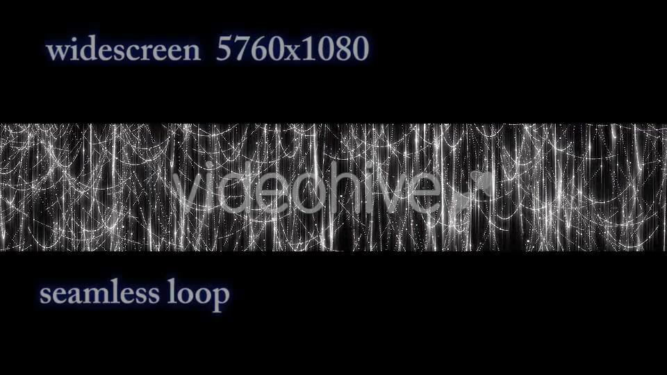 Curtain with White Garlands Widescreen Videohive 20930589 Motion Graphics Image 5
