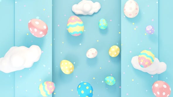 Cute Easter Eggs World - Download 23441080 Videohive