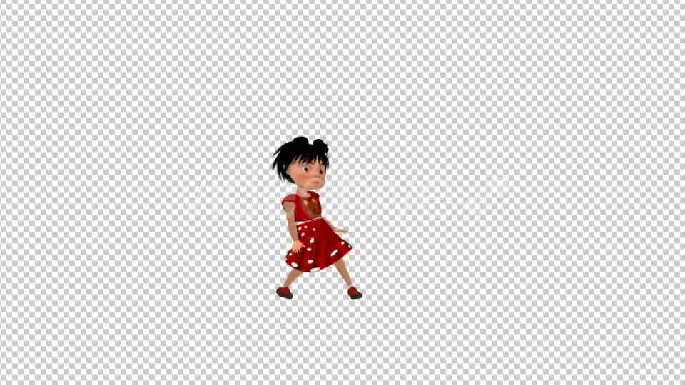 Cute Little Girl Dancing Videohive 20777167 Motion Graphics Image 9
