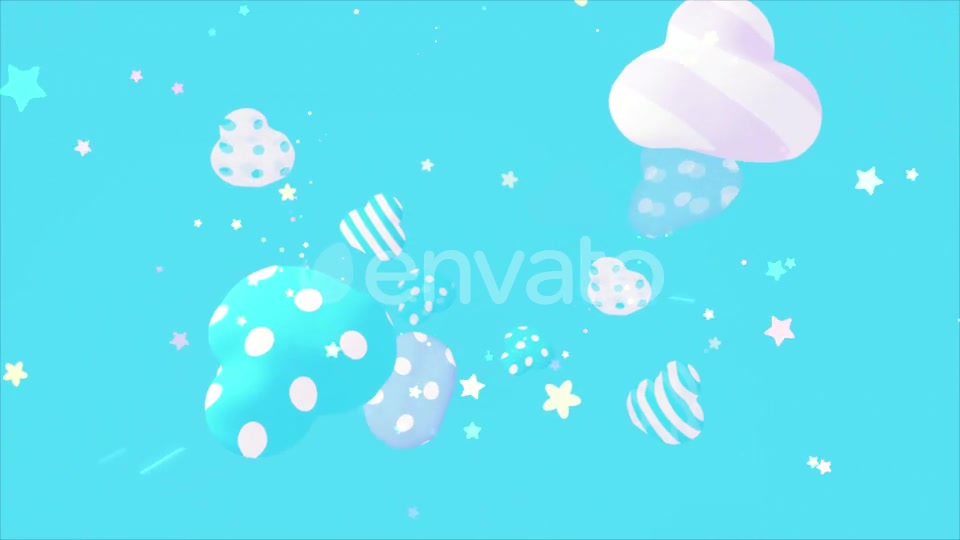 Cute Patterns Clouds Videohive 23487615 Motion Graphics Image 10