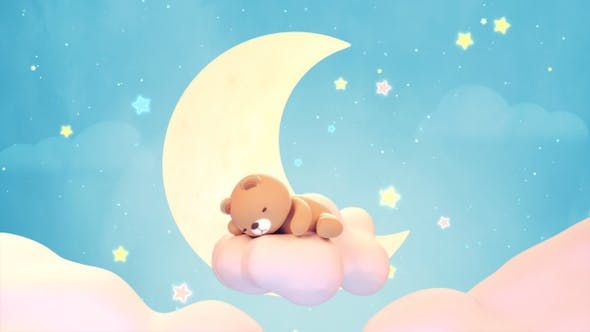 Cute Sleeping Bear - Videohive 24255846 Download