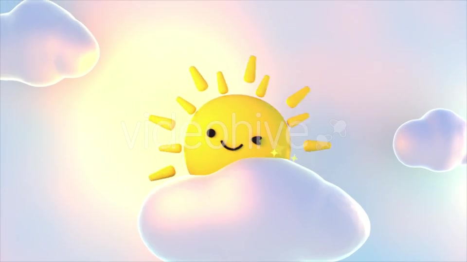 Cute Sunny Day Videohive 20749685 Motion Graphics Image 4