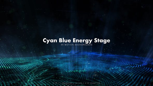 Cyan Blue Energy Stage 2 - Videohive 12351876 Download