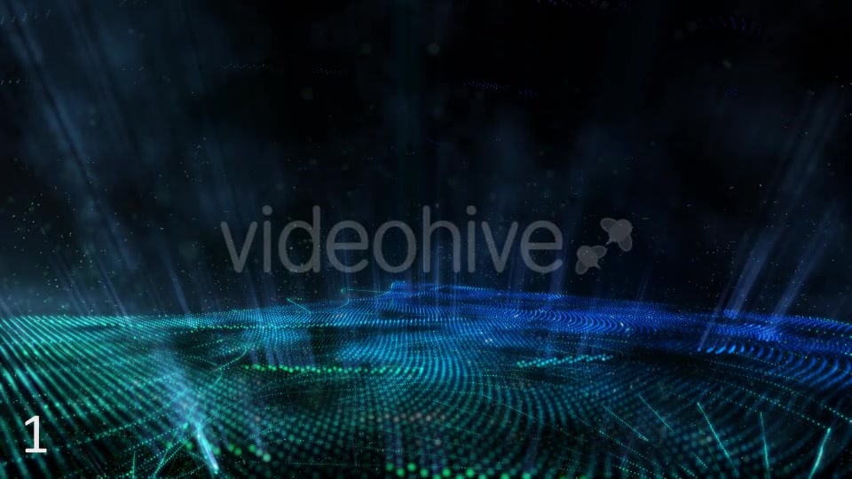 Cyan Blue Energy Stage Videohive 12331459 Motion Graphics Image 6