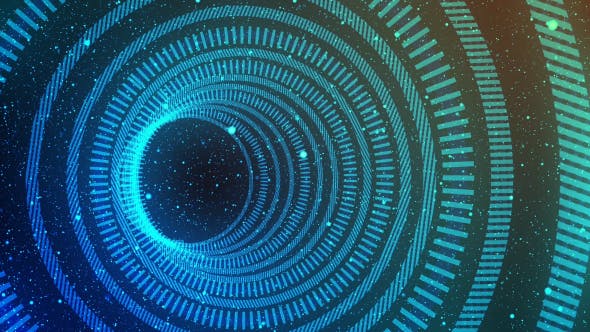 Cyber Hologram HUD Tunnel - 20507253 Videohive Download