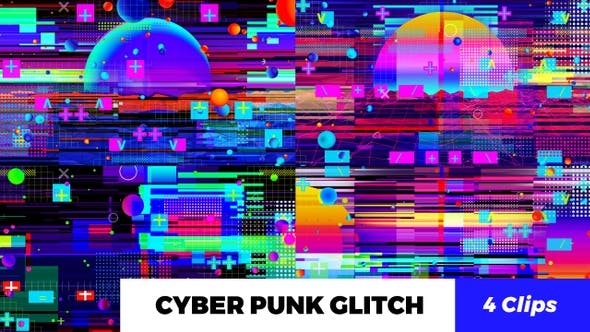 Cyber Punk Glitch - Videohive Download 24183517