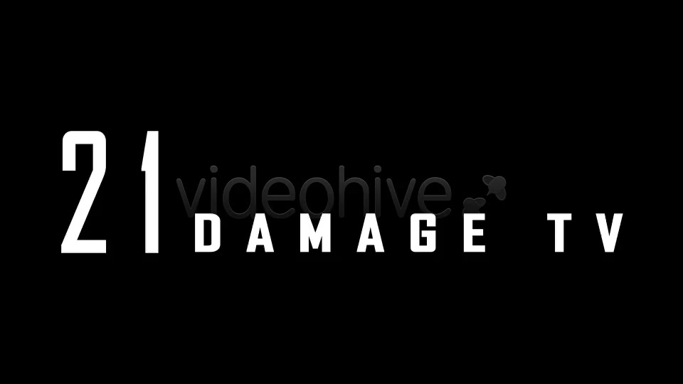 Damage TV Videohive 5841924 Motion Graphics Image 4