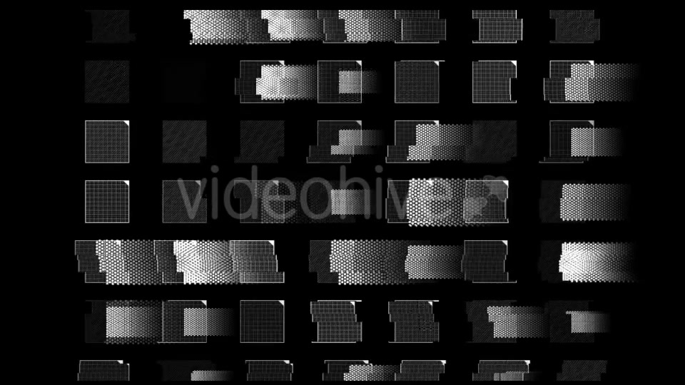 Damaged Grid Overlays Pack Videohive 15289469 Motion Graphics Image 8