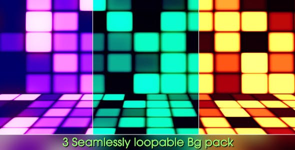 Dance Party 3 Backgrounds Pack - 3703198 Download Videohive