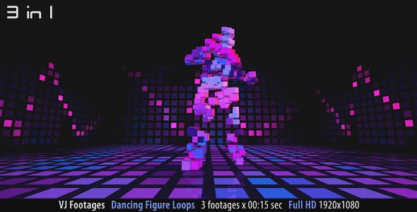 Dancing Figure Loops - Download 19542069 Videohive