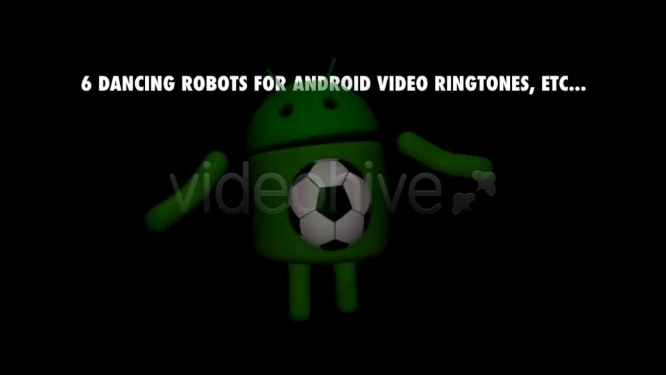 Dancing Robots for Android projects Pack of 6 Videohive 3979375 Motion Graphics Image 5
