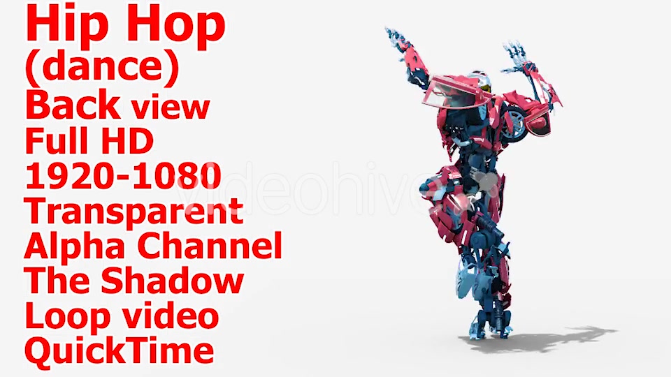 Dancing Transformers Hip Hop Videohive 21338519 Motion Graphics Image 9