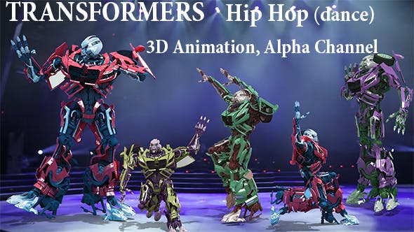 Dancing Transformers Hip Hop - Videohive 21338519 Download