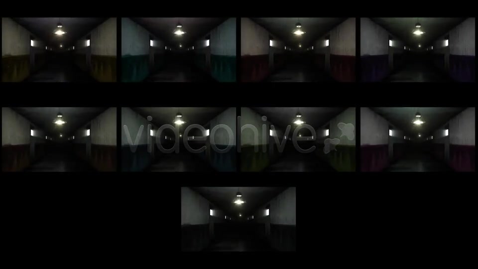 Dark and Creepy Horror Corridor 2 (Pack of 9) Videohive 5287901 Motion Graphics Image 9