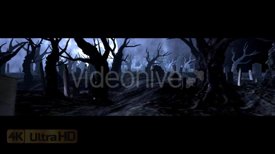 Dark Cemetery Videohive 20656234 Motion Graphics Image 2