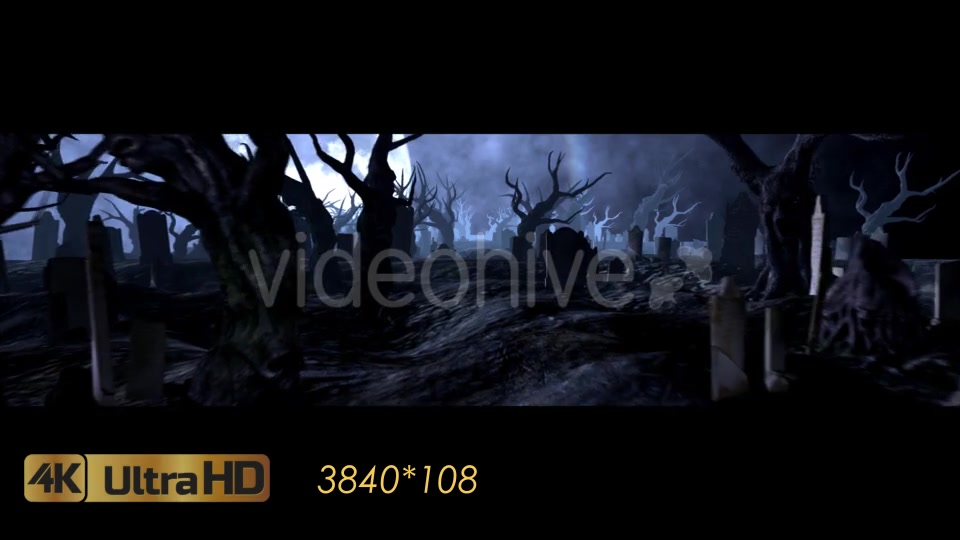 Dark Cemetery Videohive 20656234 Motion Graphics Image 3