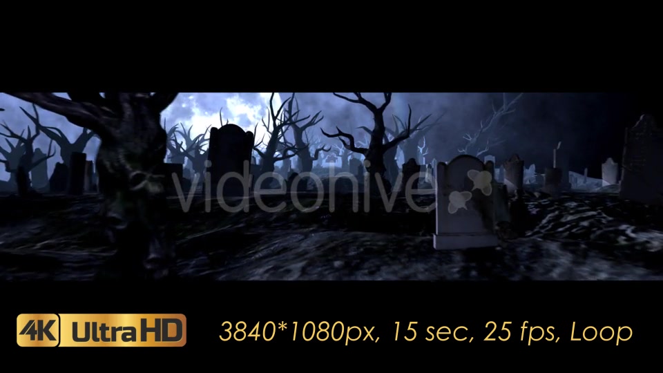 Dark Cemetery Videohive 20656234 Motion Graphics Image 5