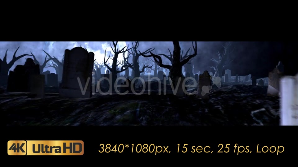 Dark Cemetery Videohive 20656234 Motion Graphics Image 6