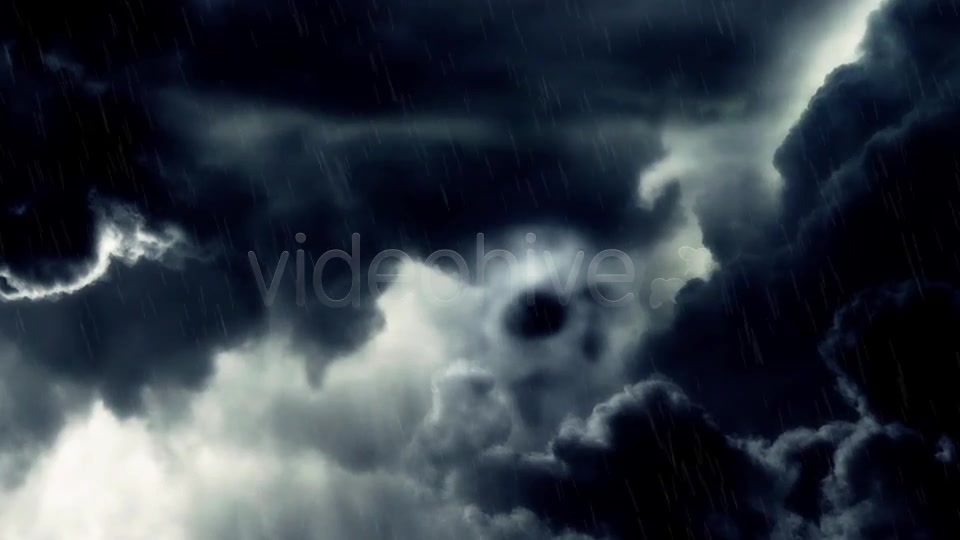 Dark Clouds And a Skull Videohive 8430964 Motion Graphics Image 8