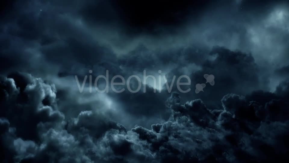 Dark Clouds Night Videohive 13324039 Motion Graphics Image 1